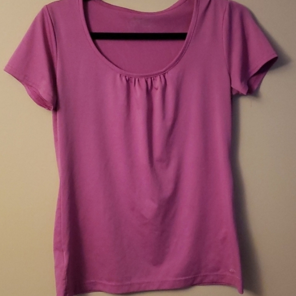 E4🔹️Eddie Bauer -Purple Tee